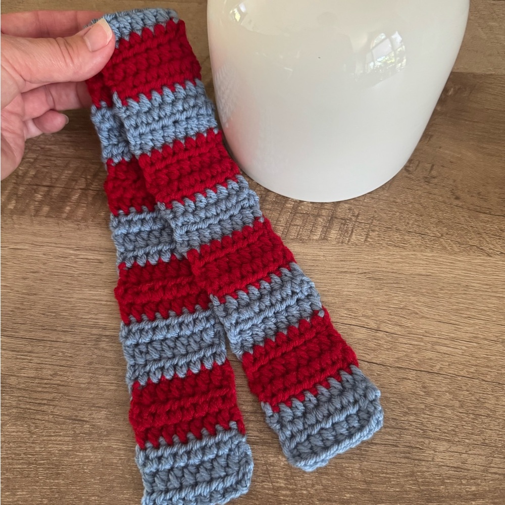 Crocheted Mini Scarf for Polar Bears/Baby Dolls